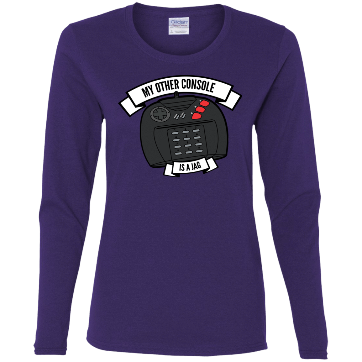 T-Shirts Purple / S My Other Console Is A Jag Women's Long Sleeve T-Shirt