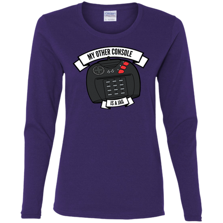 T-Shirts Purple / S My Other Console Is A Jag Women's Long Sleeve T-Shirt
