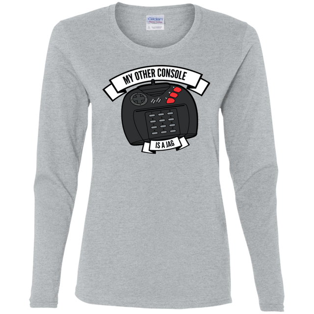 T-Shirts Sport Grey / S My Other Console Is A Jag Women's Long Sleeve T-Shirt