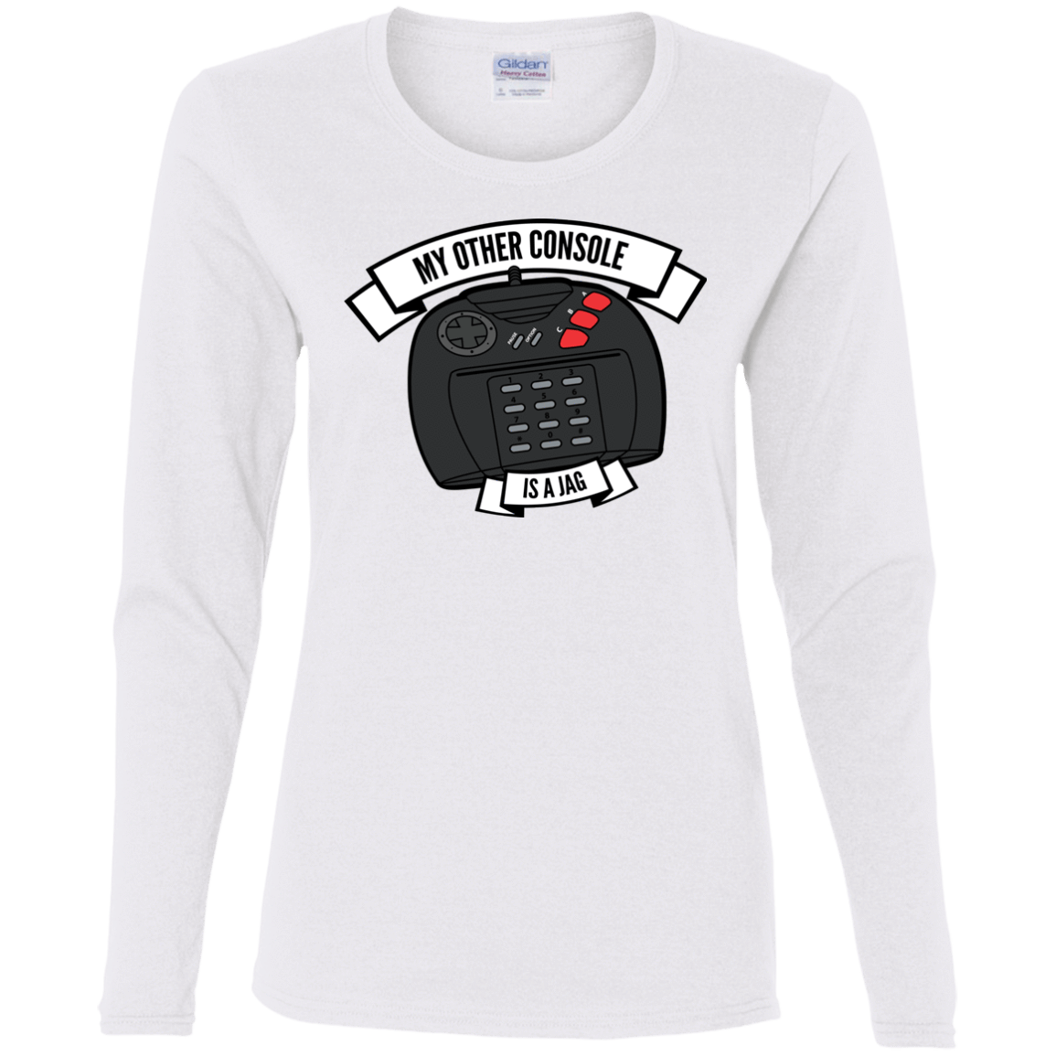 T-Shirts White / S My Other Console Is A Jag Women's Long Sleeve T-Shirt