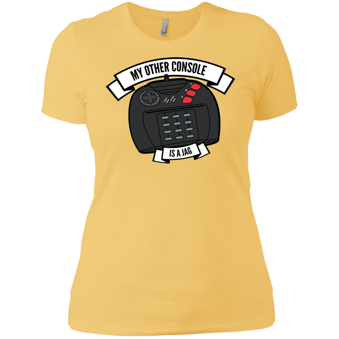 T-Shirts Banana Cream/ / X-Small My Other Console Is A Jag Women's Premium T-Shirt