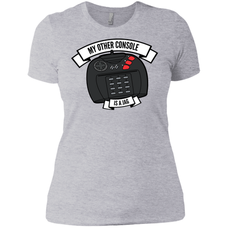 T-Shirts Heather Grey / X-Small My Other Console Is A Jag Women's Premium T-Shirt