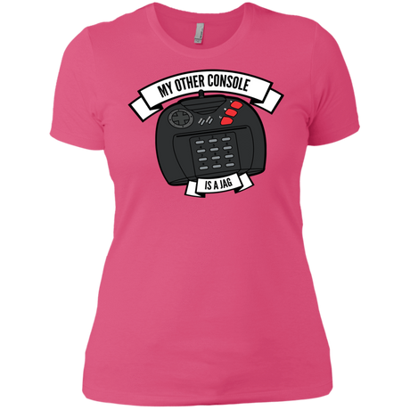 T-Shirts Hot Pink / X-Small My Other Console Is A Jag Women's Premium T-Shirt