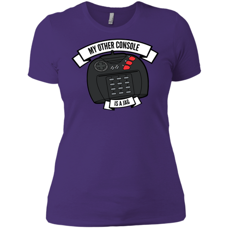 T-Shirts Purple Rush/ / X-Small My Other Console Is A Jag Women's Premium T-Shirt