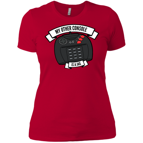 T-Shirts Red / X-Small My Other Console Is A Jag Women's Premium T-Shirt