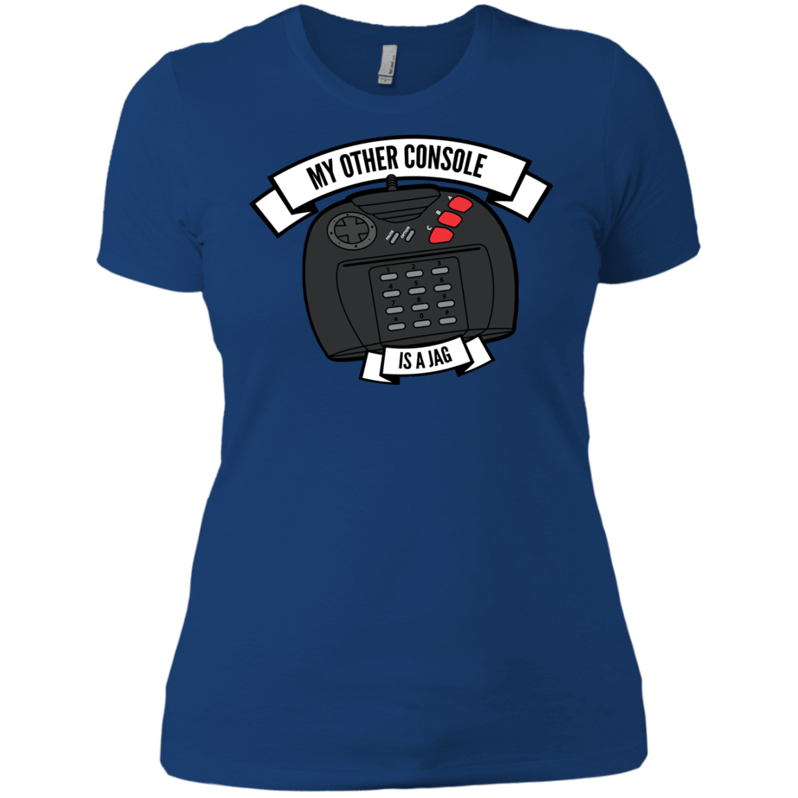 T-Shirts Royal / X-Small My Other Console Is A Jag Women's Premium T-Shirt