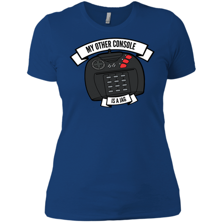 T-Shirts Royal / X-Small My Other Console Is A Jag Women's Premium T-Shirt