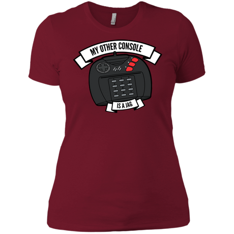 T-Shirts Scarlet / X-Small My Other Console Is A Jag Women's Premium T-Shirt