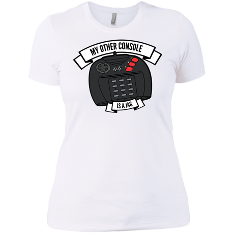 T-Shirts White / X-Small My Other Console Is A Jag Women's Premium T-Shirt