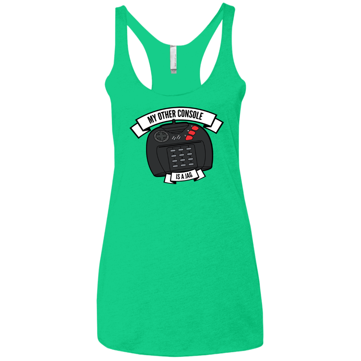 My Other Console Is A Jag Women's Triblend Racerback Tank