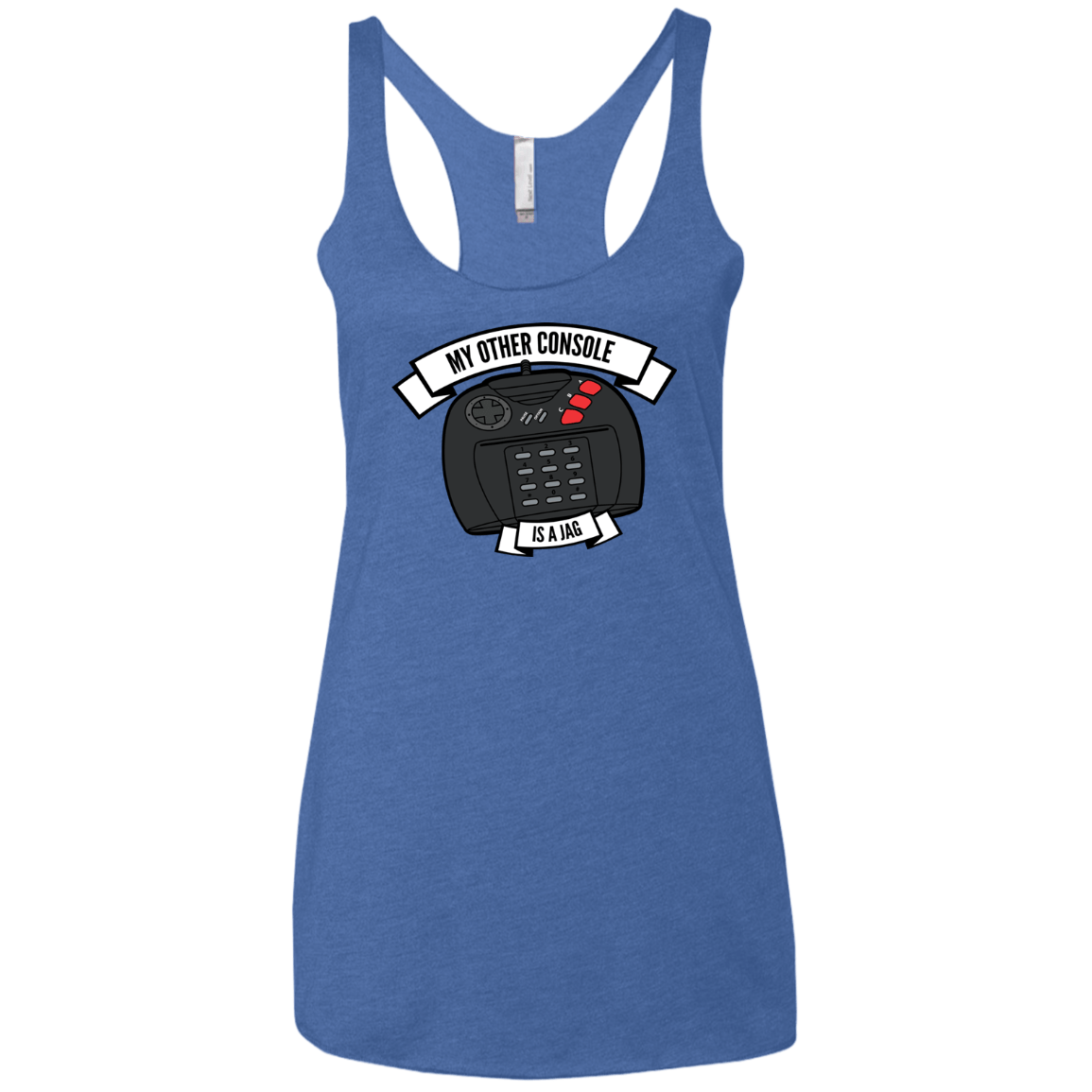 My Other Console Is A Jag Women's Triblend Racerback Tank