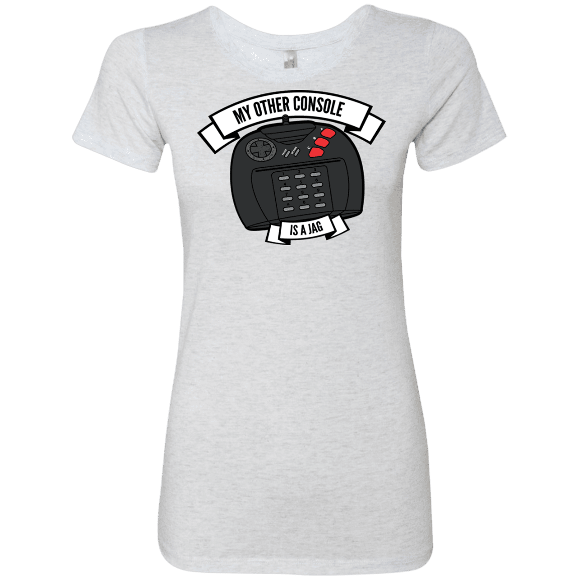 T-Shirts Heather White / S My Other Console Is A Jag Women's Triblend T-Shirt