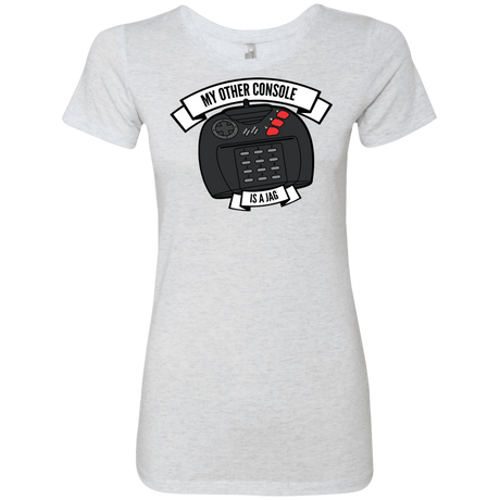 T-Shirts Heather White / S My Other Console Is A Jag Women's Triblend T-Shirt