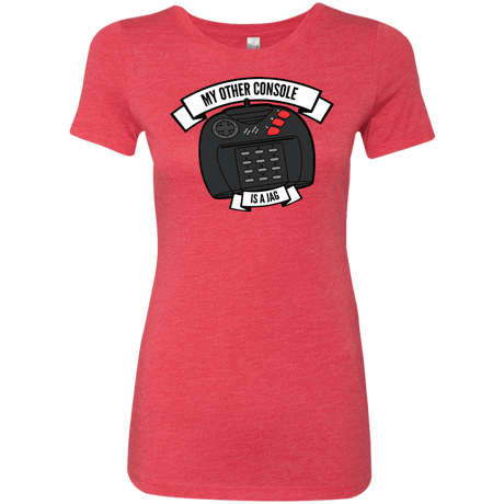 T-Shirts Vintage Red / S My Other Console Is A Jag Women's Triblend T-Shirt