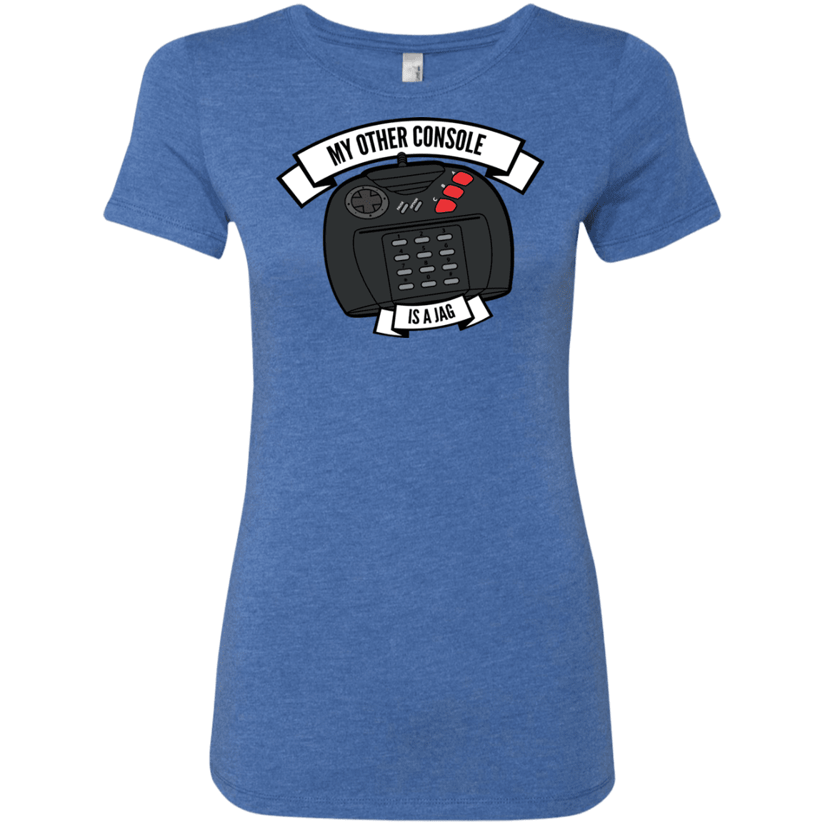 T-Shirts Vintage Royal / S My Other Console Is A Jag Women's Triblend T-Shirt