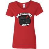 T-Shirts Red / S My Other Console Is A Jag Women's V-Neck T-Shirt