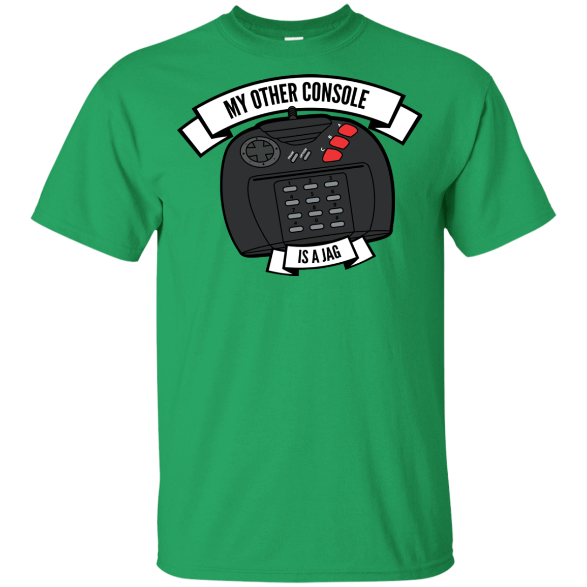 T-Shirts Irish Green / YXS My Other Console Is A Jag Youth T-Shirt