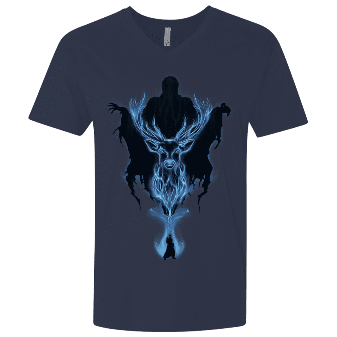 T-Shirts Midnight Navy / X-Small My Patronus Men's Premium V-Neck