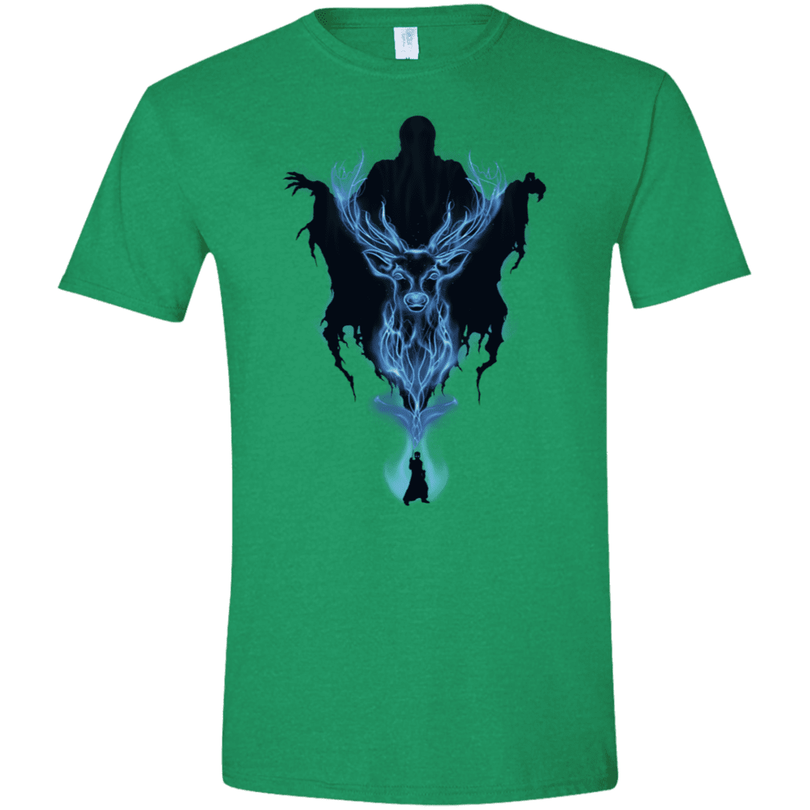 T-Shirts Heather Irish Green / S My Patronus Men's Semi-Fitted Softstyle