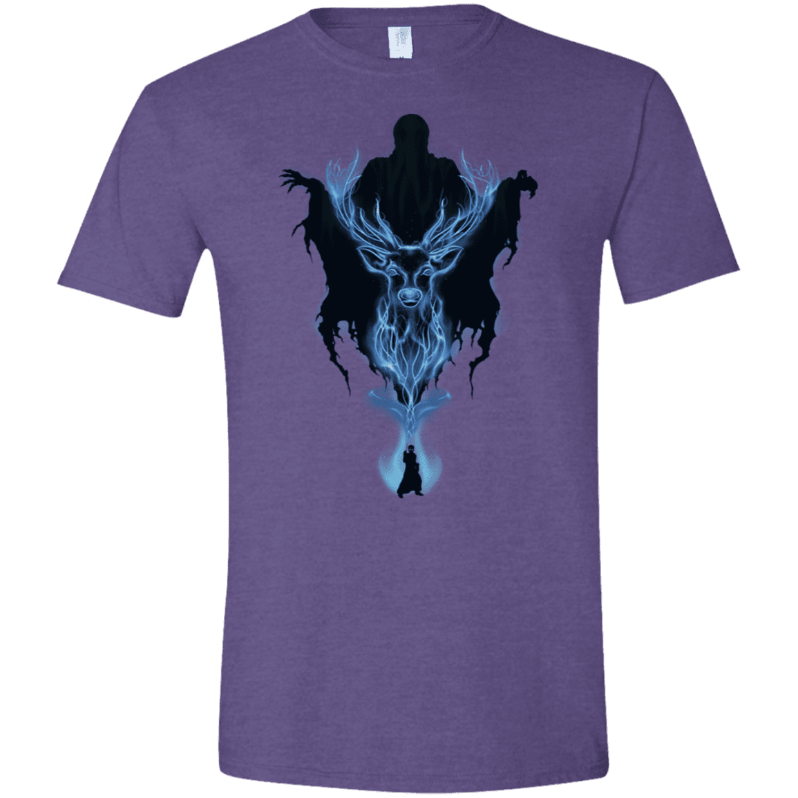 T-Shirts Heather Purple / S My Patronus Men's Semi-Fitted Softstyle