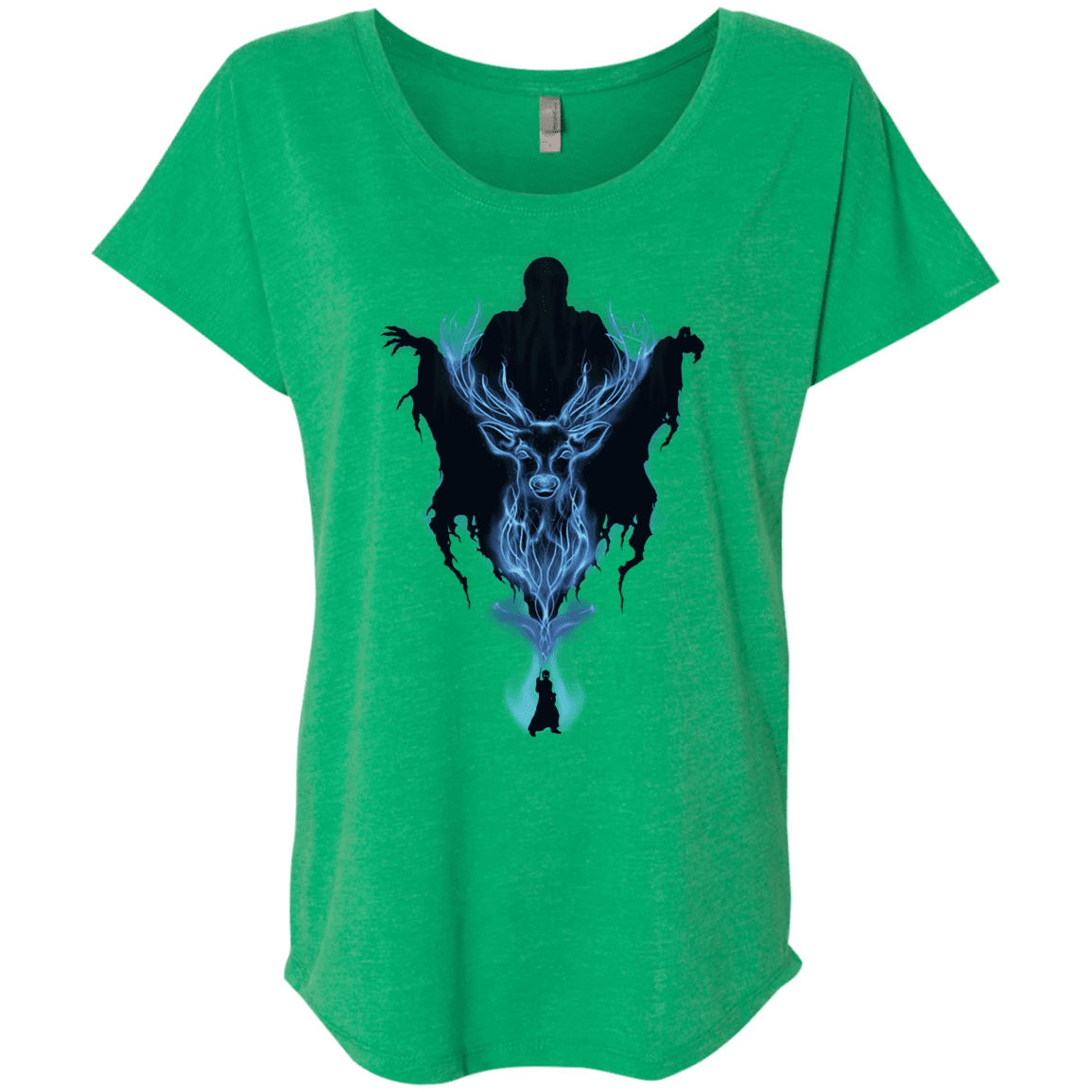 T-Shirts Envy / X-Small My Patronus Triblend Dolman Sleeve