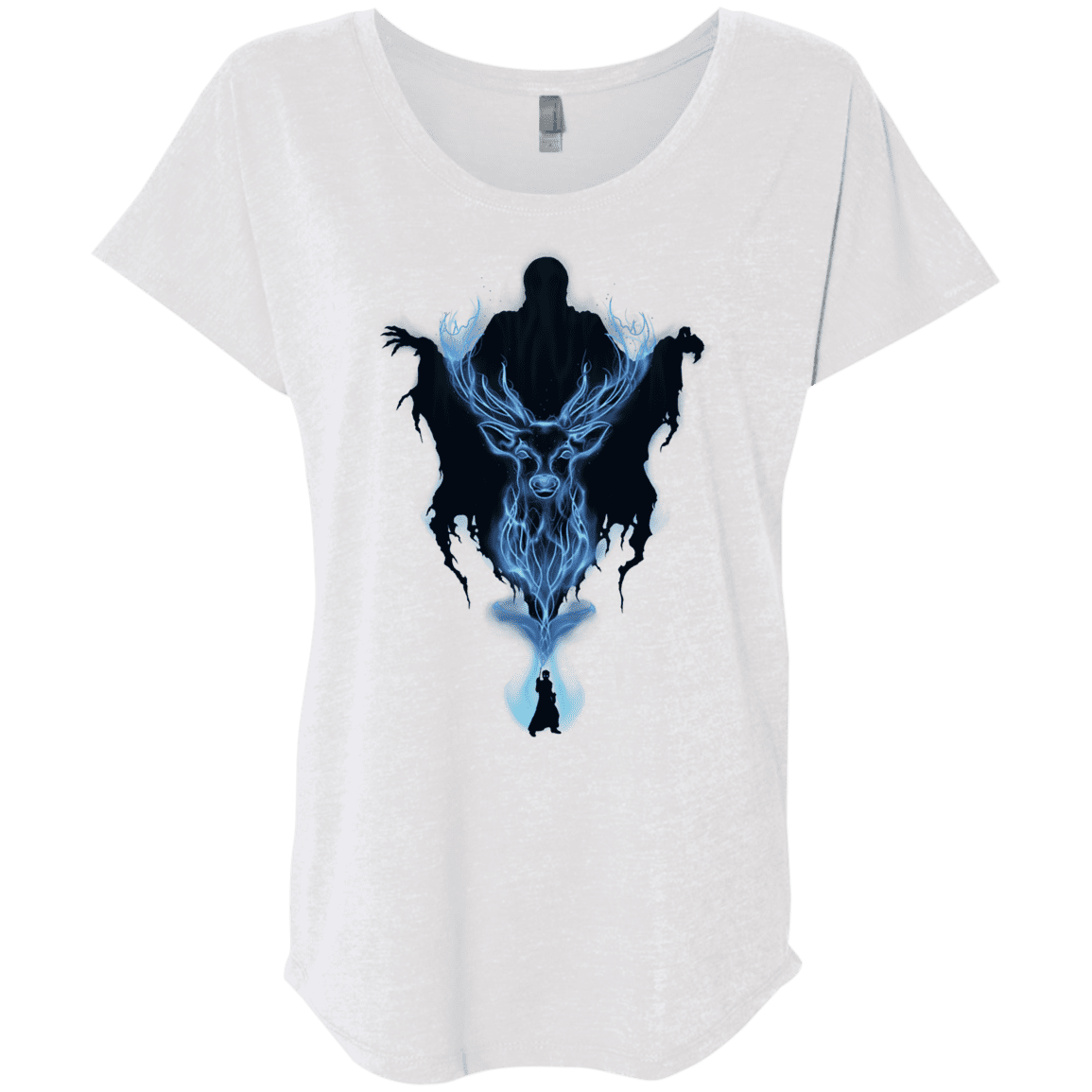 T-Shirts Heather White / X-Small My Patronus Triblend Dolman Sleeve