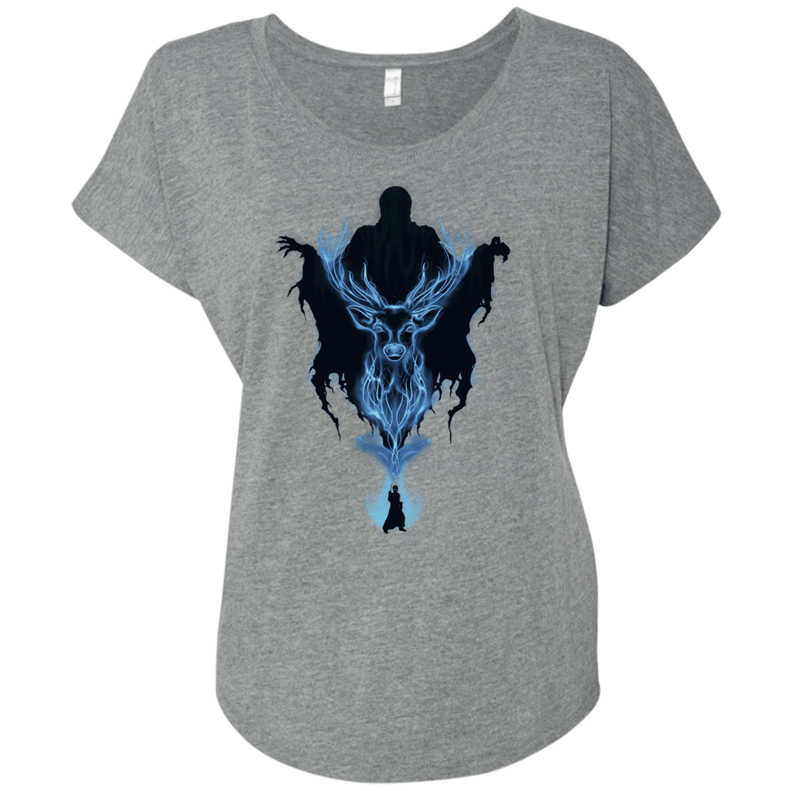 T-Shirts Premium Heather / X-Small My Patronus Triblend Dolman Sleeve