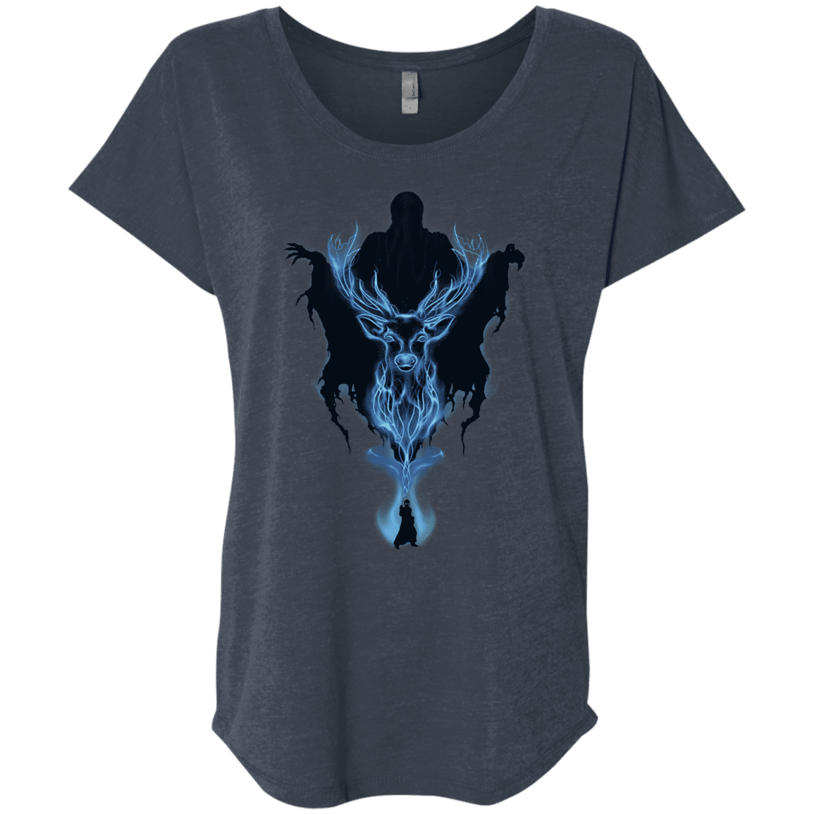 T-Shirts Vintage Navy / X-Small My Patronus Triblend Dolman Sleeve