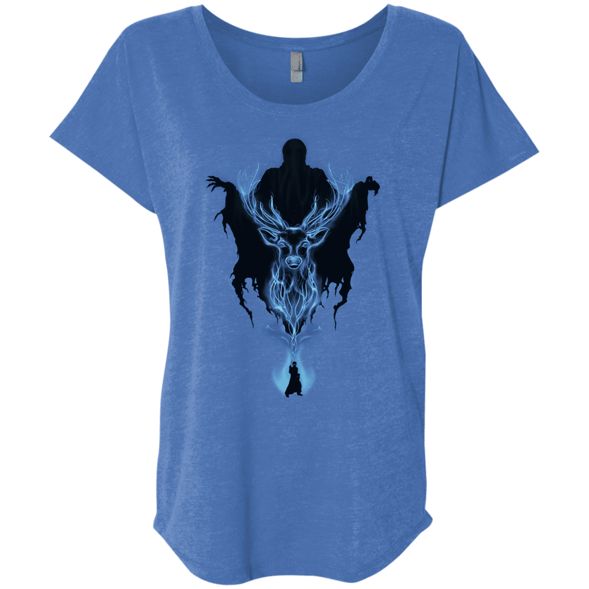 T-Shirts Vintage Royal / X-Small My Patronus Triblend Dolman Sleeve