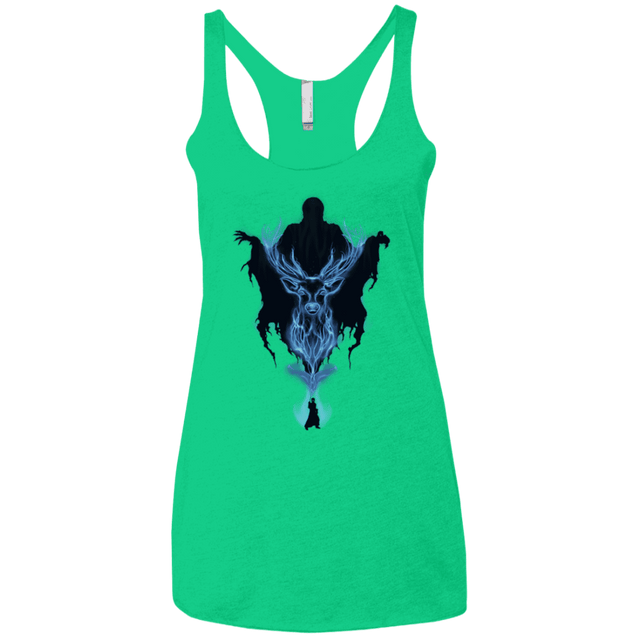 T-Shirts Envy / X-Small My Patronus Women's Triblend Racerback Tank