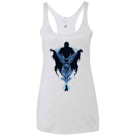 T-Shirts Heather White / X-Small My Patronus Women's Triblend Racerback Tank