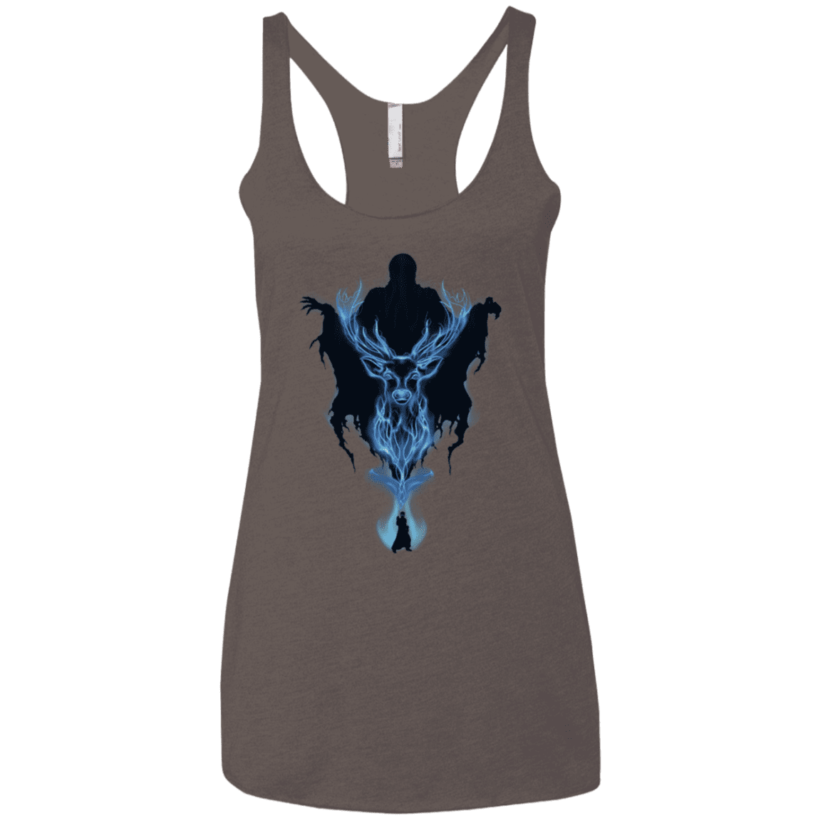 T-Shirts Macchiato / X-Small My Patronus Women's Triblend Racerback Tank