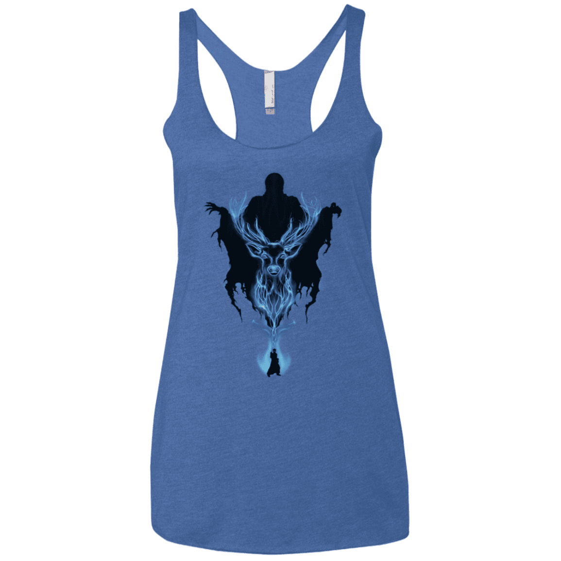 T-Shirts Vintage Royal / X-Small My Patronus Women's Triblend Racerback Tank