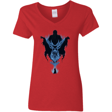 T-Shirts Red / S My Patronus Women's V-Neck T-Shirt