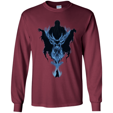 T-Shirts Maroon / YS My Patronus Youth Long Sleeve T-Shirt