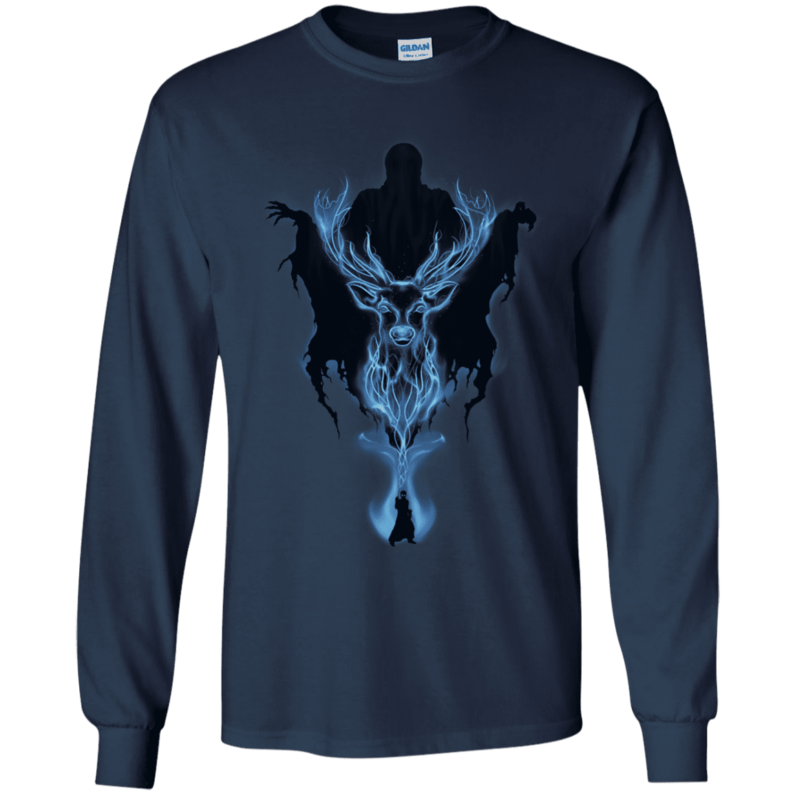 T-Shirts Navy / YS My Patronus Youth Long Sleeve T-Shirt