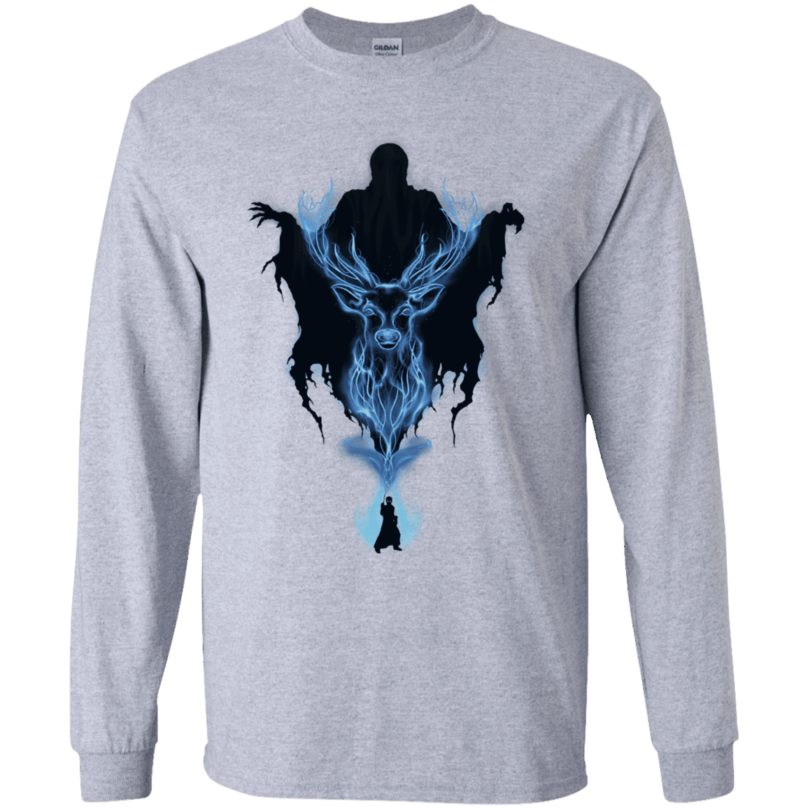 T-Shirts Sport Grey / YS My Patronus Youth Long Sleeve T-Shirt