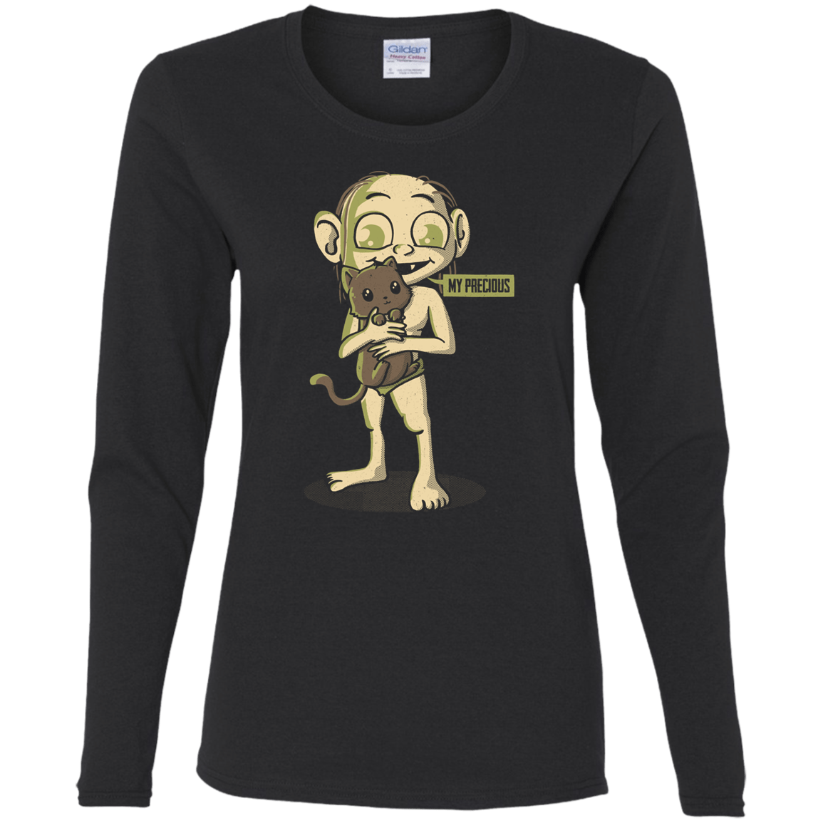 T-Shirts Black / S My Precious Women's Long Sleeve T-Shirt