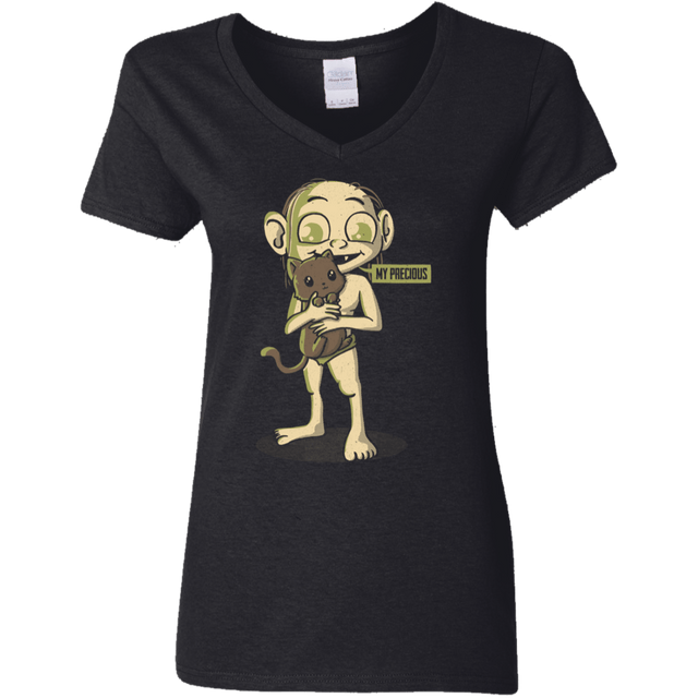 T-Shirts Black / S My Precious Women's V-Neck T-Shirt