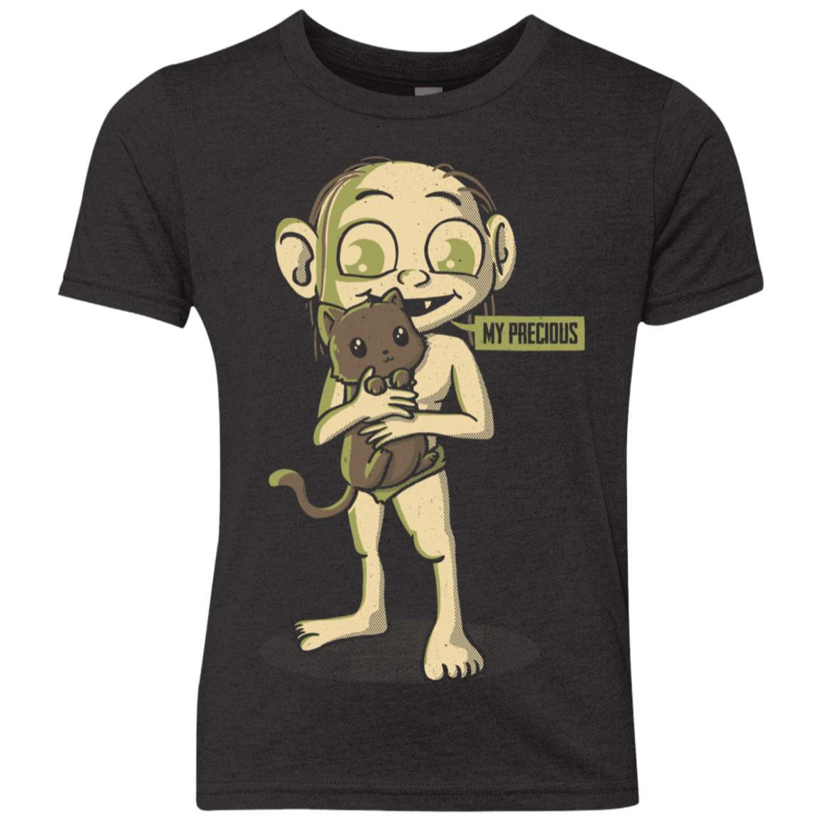 T-Shirts Vintage Black / YXS My Precious Youth Triblend T-Shirt