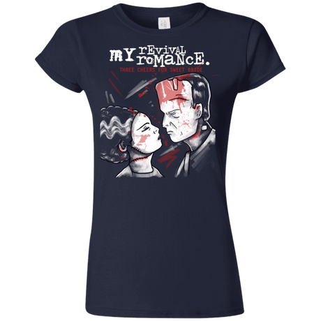 T-Shirts Navy / S My Revival Romance Junior Slimmer-Fit T-Shirt