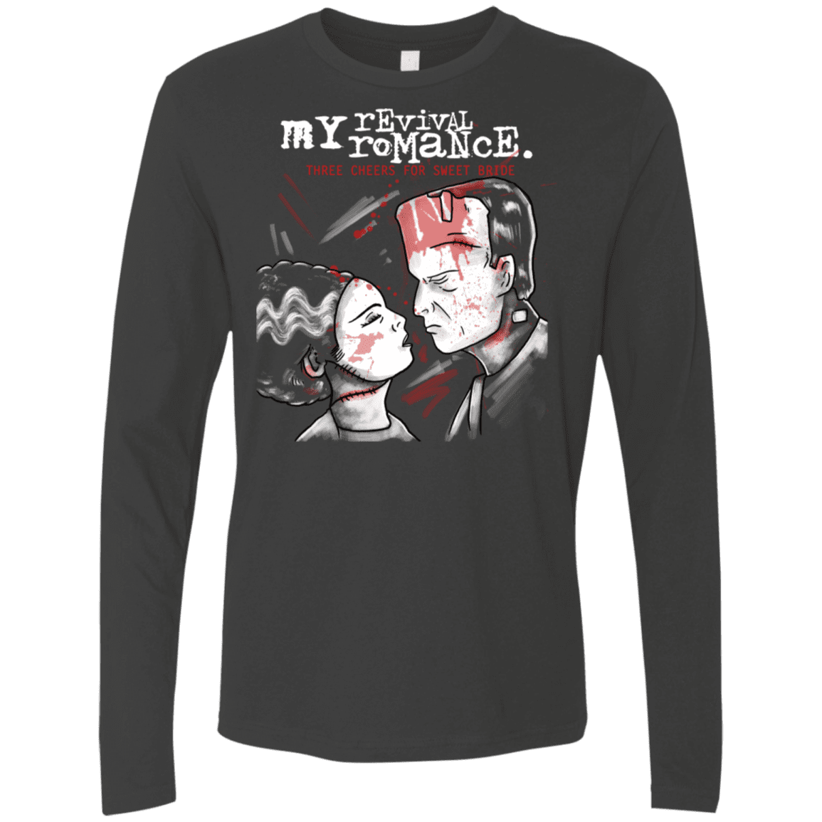 T-Shirts Heavy Metal / S My Revival Romance Men's Premium Long Sleeve
