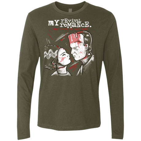 T-Shirts Military Green / S My Revival Romance Men's Premium Long Sleeve
