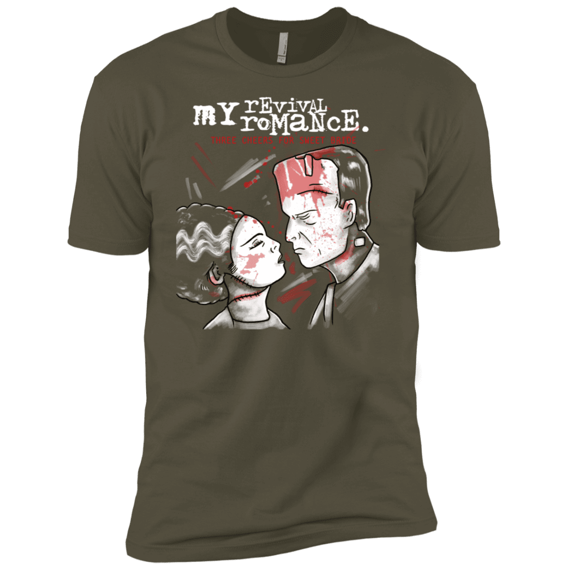 T-Shirts Military Green / X-Small My Revival Romance Men's Premium T-Shirt