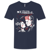 T-Shirts Midnight Navy / X-Small My Revival Romance Men's Premium V-Neck