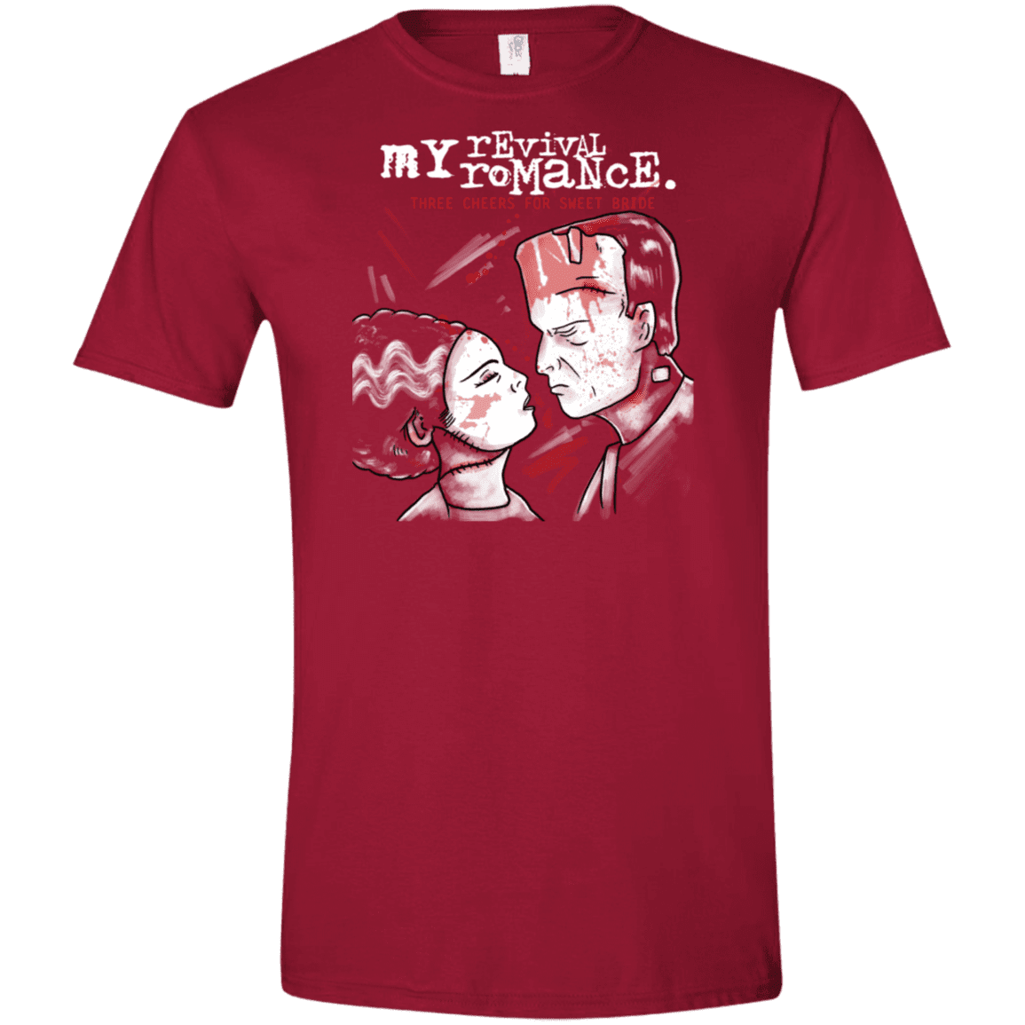 T-Shirts Cardinal Red / S My Revival Romance Men's Semi-Fitted Softstyle