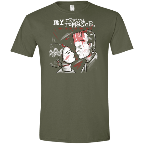 T-Shirts Military Green / S My Revival Romance Men's Semi-Fitted Softstyle
