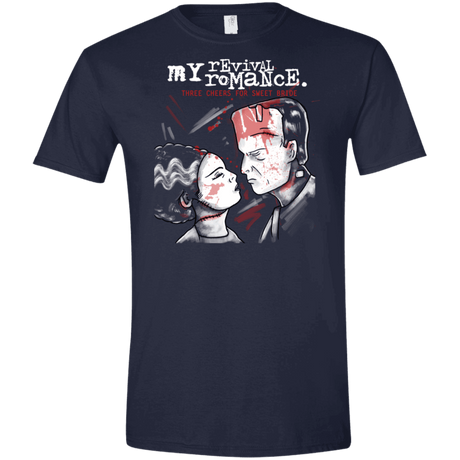 T-Shirts Navy / X-Small My Revival Romance Men's Semi-Fitted Softstyle
