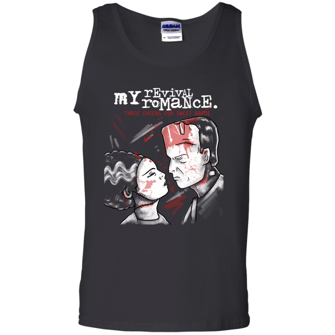T-Shirts Black / S My Revival Romance Men's Tank Top