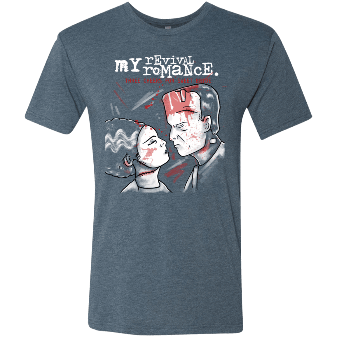 T-Shirts Indigo / S My Revival Romance Men's Triblend T-Shirt